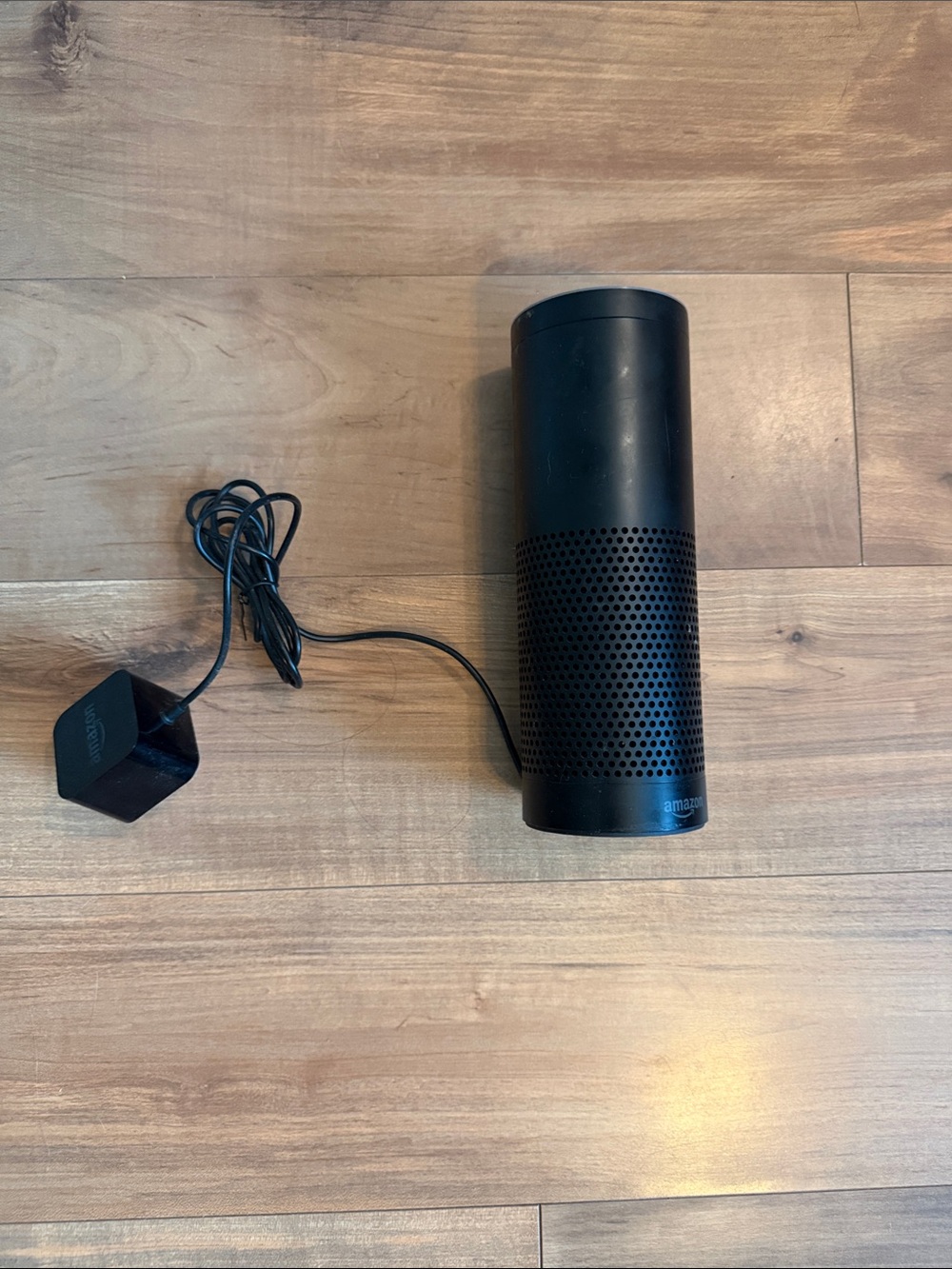 Amazon Echo (Black) — Voice-Controlled Smart Speaker